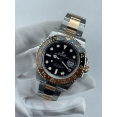(준비완료/특급배송)NO.3637/VS공장 롤렉스 지엠티마스터2 텅스텐 로즈골드콤비 블랙